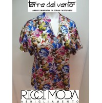 34 Terre del Vento 100% Seta  solo fibre naturali camicia  3400600368