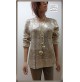 38 Keyra' donna 33 oversize maglia knitting woman dzhersi yersey oro 3800330609