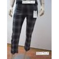 ART.6135  DENNY ROSE PANTALONE SCOZZESE CAPRI RICAMO TASCHE TG.XS