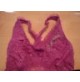 ART.D253C  DENNY ROSE SOTTOVESTE TULLE E CUORI NERO E FUXIA