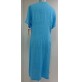 Outlet abito donna fibre naturali  dress robe vestido kleid celeste 210330010