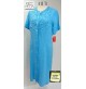 Outlet abito donna fibre naturali  dress robe vestido kleid celeste 210330010