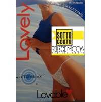 Outlet sottocosto intimo LOVABLE 3x2 Lovely cotone elasticizzato 1.365.0