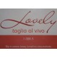 Outlet sottocosto intimo LOVABLE 3x2 Lovely taglio vivo 1.020.3