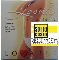 Outlet sottocosto intimo LOVABLE 3x2 Slip in Microfibra 1.007.6
